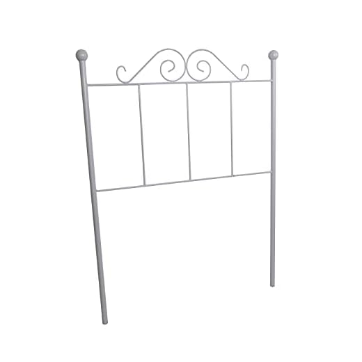 Mueblix Cabecero de Forja Ecus Blanco, 150 cm