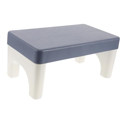 Beatifufu Enhanced Durability Boys and Girls Toilet Seat Multi-use Under Toilet Stool Anti-Slip Bathroom Step Stool Footrest for Seniors Elegant Design