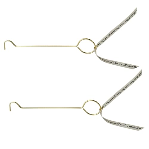 HOODANCOS 2Pcs Candle Wick Extinguisher Snuffer Tool Candle Flame Dipper with Comfortable Handle for and Easy Wick Dousing Candle Accessory for Home Use