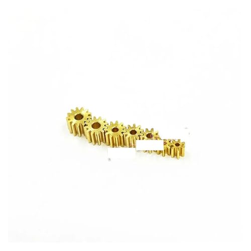 0.4 Modulus Brass Copper Gear Transimission Gear For 1mm 1.5mm 2mm 2.3mm shaft 11T 1.48MM HOLE