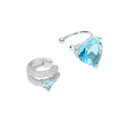 Boucles d'oreilles cœur bleu mer : le bijou romantique des soirées d'été