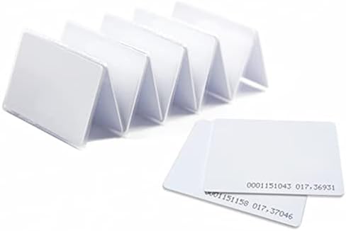 100 Pcs 125KHz RFID ID card, proximity ISO card, EM4100 compatible cards, 0.8mm Card