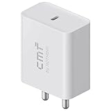 CMF by Nothing Power 33W Fast Charger (Model C383) | USB Type-C Wall Charging Adapter | PPS Support | White | Adapter Only (No Cable)