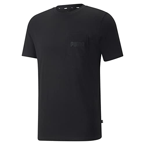 Image of Puma Men's Solid Regular Fit T-Shirt