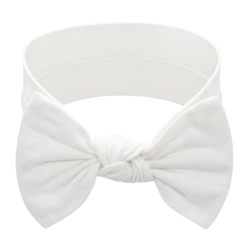 Image of BABYGIZ Baby Girl Headbands-Infant,Toddler Cotton Handmade Hairbands with Bows Child Hair Accessories