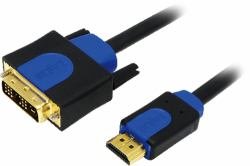 HDMI-DVI-Kabel Anschl. 18+1pin St/St 3.00m sw 1.4, CHB3103 (18+1pin St/St 3.00m sw 1.4)
