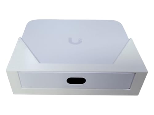 Image of Wall Mount for Ubiquiti Cloud Gateway Ultra UCG-Ultra and UXG-Max, (White)