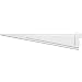 ClosetMaid 2853 ShelfTrack 12-Inch Locking Shelf Bracket, White