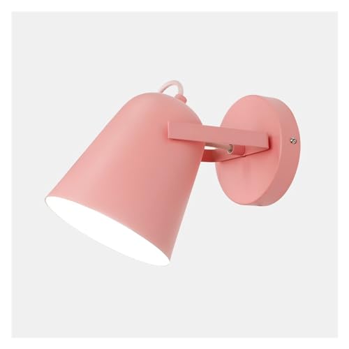 Lampe frontale macaron rose pour lire au lit sans fatigue