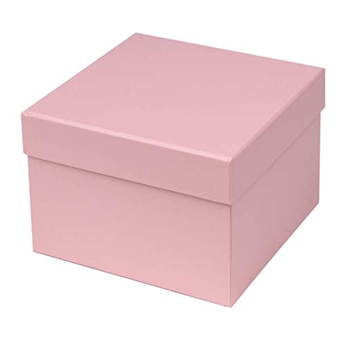 Square Gift Boxes With Lids Set Of 4 Pink Gift Box Assorted Sizes Nesting Gift Boxes For Presents Birthday Bridesmaid Wedding Valentines Christmas Party Favor Boxes #TOP5