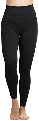 Tobeinstyle Women's Maternity Leggings In Stretch Jersey Fabric - Black - S #TOP4