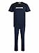 Produktbild JACK & JONES Male Loungewear Zweiteilig Baumwolle
