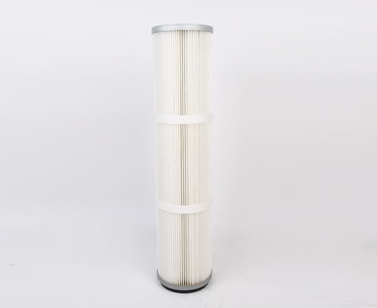 OEM Custom Industrial Pulse Jet Cleaning Dedicated Polyester Pleated Air Filter Cartridge for Welding Fumes