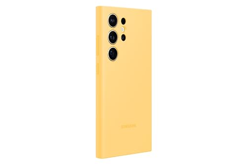 Image of Samsung Galaxy S24 Ultra 5G Silicone Case, Yellow