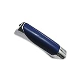 Aplique Manopla Freio de Mão Universal Azul