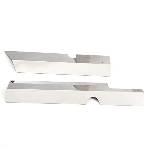 Image of Engine Bay Panel Cover for C6 Corvette 2005-2013, Stainless Steel Rear Engine Cover Guards Protector Splash Shield, Fuse Box Cover (Type E Engine Side Trim)