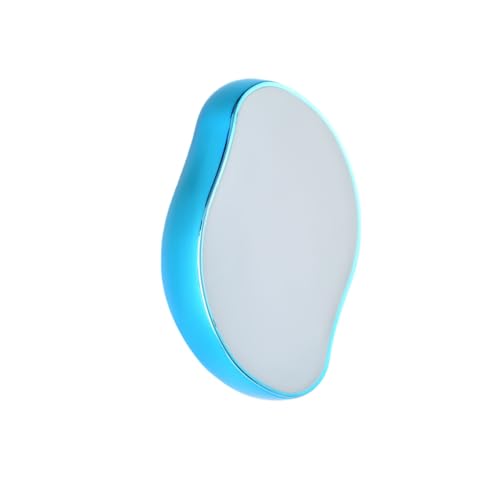 Nano Glass Painless Hair Removal Device, Blue and White, Skin-Friendly