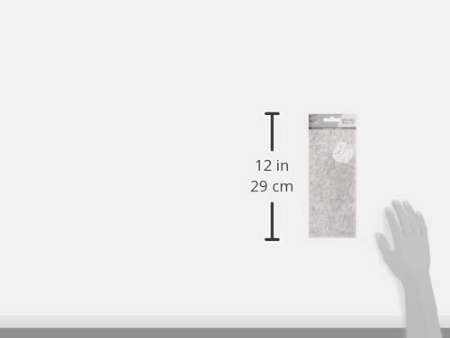 Artemio Sticker Alfabeto Scrapbooking - 177 Adesivi Argento Glitter Per Carte Decorative - Foto 6