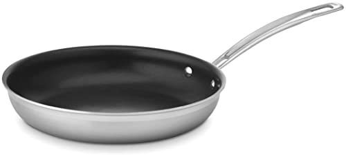 Cuisinart MultiClad Pro 10' Open Skillet, Inch, Non Stick Stainless Steel