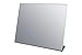 Marketing Holders Slant Back Mirror 10 x 8 Counter Top Vanity Reflective Stand for Makeup and Hair Plastic