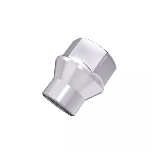 Image of 24pcs Open ET Lug Nuts 7 /16-20 Thread 1.07 inch Height Cone Seat, Chrome