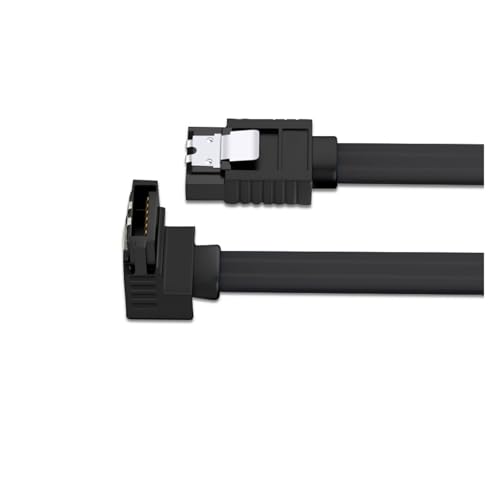 Data Cable Connection Conversion Cable SATA3 Solid State Drive Mechanical Hard Drive Optical Drive Serial Port Cable 6Gb/s Extension Cable(3.0 Black 40CM)