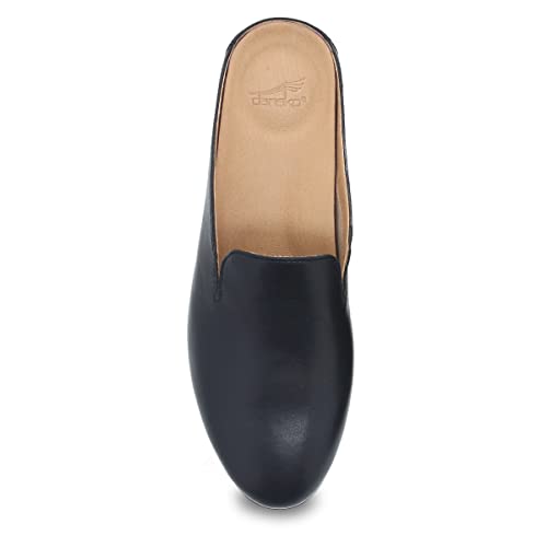 Image of Dansko Lexie Slip-On Mules for Women - Comfortable Flat Shoes with Arch Support - Versatile Casual to Dressy Footwear - Lightweight Rubber Outsole