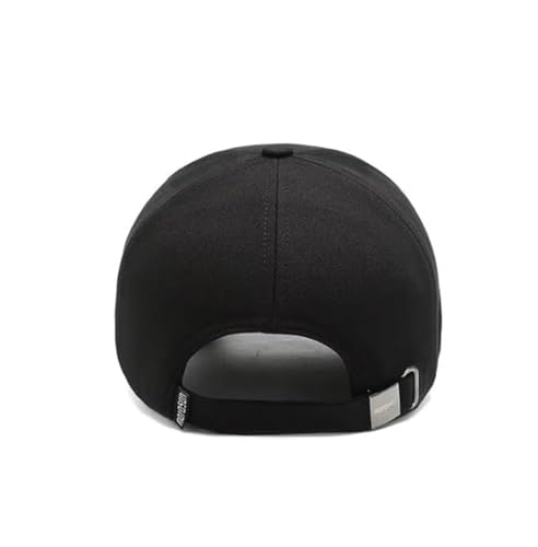 Image of Hat for Men Woman Sports Cap Sun Hat Quick Drying Soft Polyester Fiber Adjustable for Men and Women Black