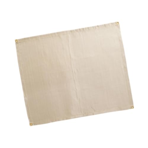 Bothyi Fire Retardant Mat Fireproof Blanket Fiberglass Wear Resistant Heat Resistant Rug Welding Blanket for Indoor Welder Camping, 60cmx80cm