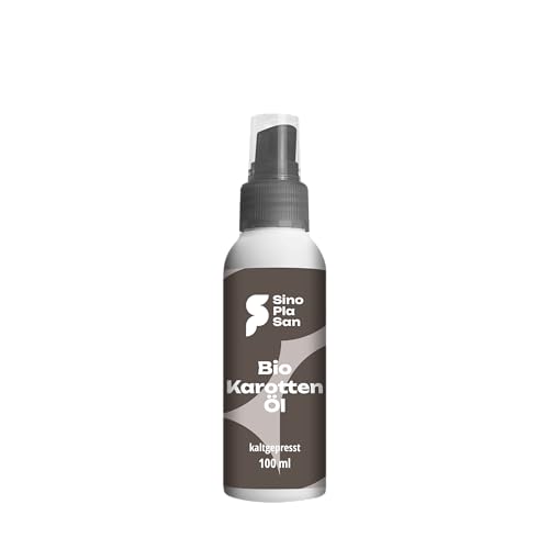 BIO Karottenöl 100 ml || Hautöl || 100% rein, kaltgepresst || aus deutschen Karottenwurzeln || für alle Hauttypen geeignet || vegan || tierversuchsfrei