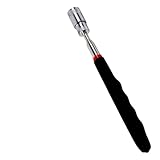 BADIKA Starke magnetische Klaue Pick Up Tool Heavy Duty Neues teleskopisch verstellbares tragbares Magnet-Pick-Up-Werkzeug, magnetischer Teleskop-Magnet-Griffstift, Teleskop-Magnetstift mit Licht