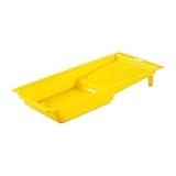 JISADER Soporte para Cepillo de Rodillo, Amarillo 30x15x4.8cm
