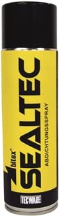Sealtec 460085A - Spray impermeabilizante listo para usar, sellado protector a base de resinas, elastómeros, disolventes y aditivos especiales en lata de aerosol.