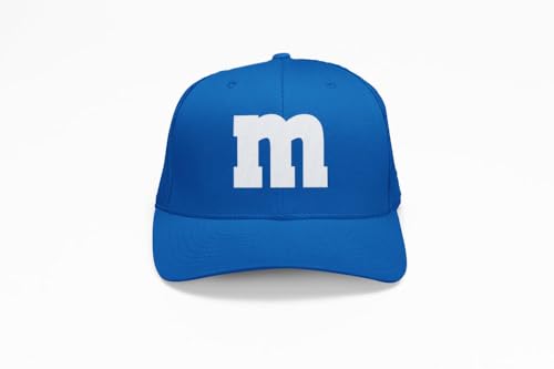 MM Mesh Cap – Basecap – M und M Damen Kostüm Zubehör – Gruppen Baseballcap für Karneval, Fasching, Festival & JGA – bunte M&M Verkleidung Mütze – Partyhut für Damen & Herren – Unisex One Size