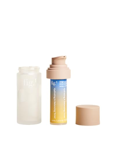 Fig.1 Hydrating & Balancing Toner for Face – Hydrating face Toner for Women, Glowing & Vegan Skincare with Hyaluronic Acid – for Sensitive, Dry, Oily Skin – Refillable & Clinically Proven 30ml - Image 3