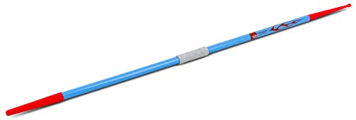 Javelot d'entraînement enfants Nordic Fly-Hi 270g pour club athlétisme bleu