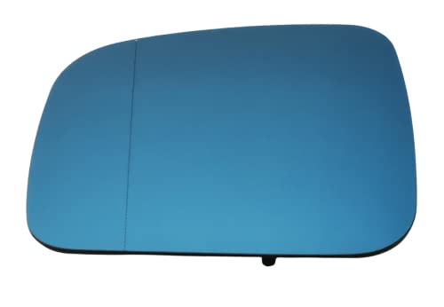 Glace convexe bleu dégivrant rétroviseur VW T5 Caddy gauche