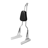 harley davidson dyna street bob sissy bar Il sedile posteriore è regolabile, consentendo ai passeggeri di personalizzare la propria posizione di seduta per un comfort e un supporto ottimali.