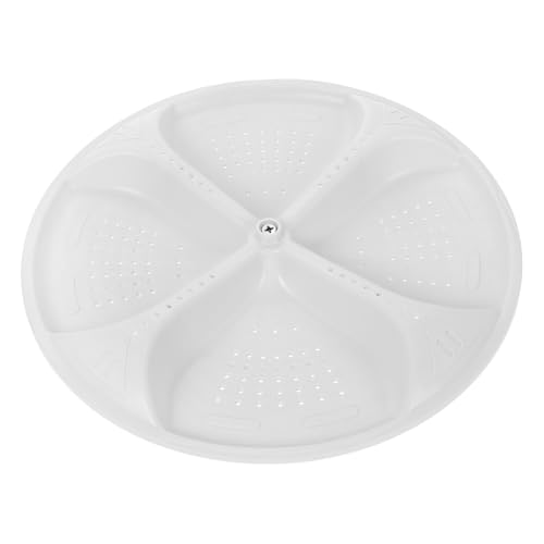 GOOHOCHY 洗濯機のターンテーブル ターンテーブル洗濯機 部品洗浄機 ドリップトレイ洗濯機 マイクロホース シャーシ洗浄機 洗濯機スタンド 洗濯機用ホース 洗濯機ラック プラスチック 白い