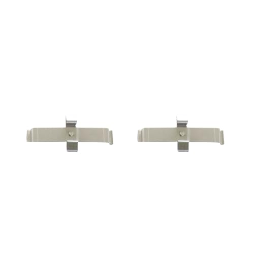 Image of Detroit Axle - Front Ceramic Brake Pads w /Hardware Kit Replacement for 2004