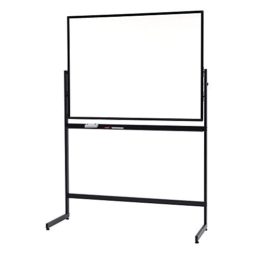 ホワイトボード (L字脚) 片面 無地 板面1200×900mm ホワイトボード 板面約1200×900mm L字脚 片面 オフィス オフィス用品