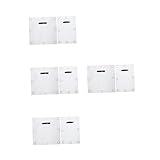 BESPORTBLE 4 Juegos Objetivo De Pared De Boxeo Saco De Boxe Punching Bag Saco Boxe Kickboxing Boxing Gloves Almohadilla De Perforación Herramienta De Tren De Boxeo Lienzo 2 Piezas * 4