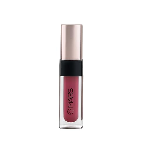 Image of MARS Popstar Non-Drying Liquid Mousse Lipstick for Women with Matte Finish | Lightweight and Non-Sticky Formula | Up to 12 Hour Long Lasting | Transferproof & Waterproof (6.0ml) (16-Get Poppin)