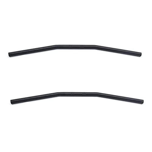 Guidon de Moto 22mm Drag Noir Barre Droite Cafe Racer Bobber Chopper Guidon Droit