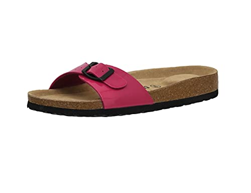 CUSHIONAIRE Women's Luca Cork footbed Sandal with +Comfort