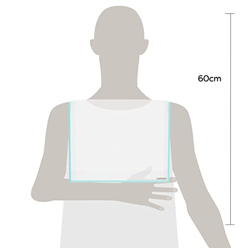 Image of LANDEN 30N 3.2 Gallon Nano Rimless Low Iron Aquarium Tank, W11.8xD7.5xH9.4 in(30x19x24cm) 5mm Thickness with Nano Foam Leveling Mat Included