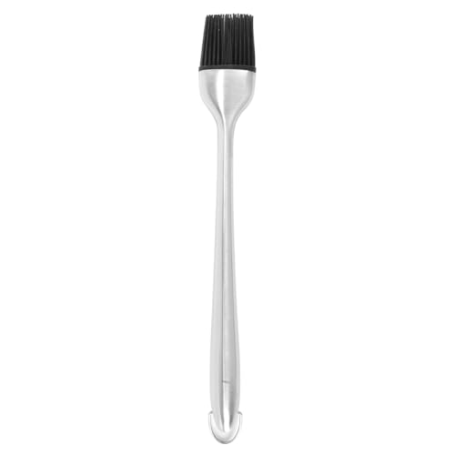 Durlo Silikon-Backpinsel, hitzebeständig, Grillpinsel mit Edelstahlgriff für Grillanwendungen in der Küche