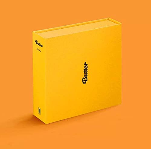 BTS - Butter (Cream Cover incl. CD, Photobook, Lyric Card, Instant Photocard, Photo Stand, Message Card, Graphic Sticker, Photocard, PreOrder Benefit, Extra Photocards)