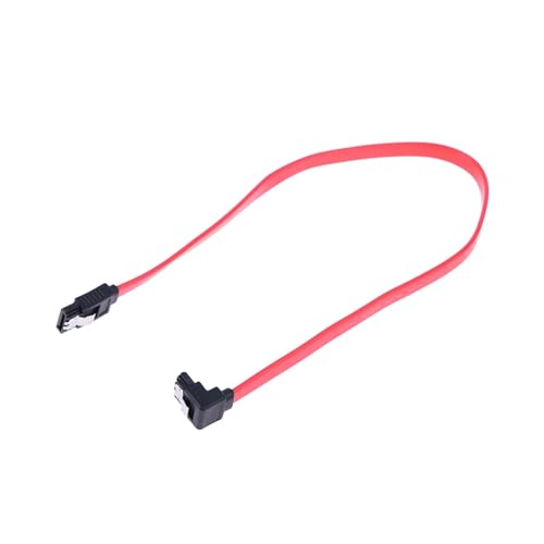 Cable de Datos SATA 3.0 SSD HDD Alta Velocidad 46.5 cm Rojo