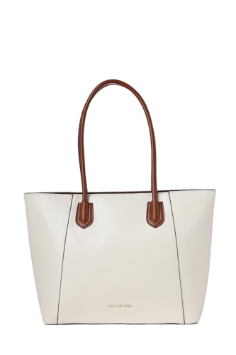 Image of Van Heusen Women's Vogue Laptop Bag|Classic Offwhite Bag | Fits Upto 13 Inch Laptop | Office Bag